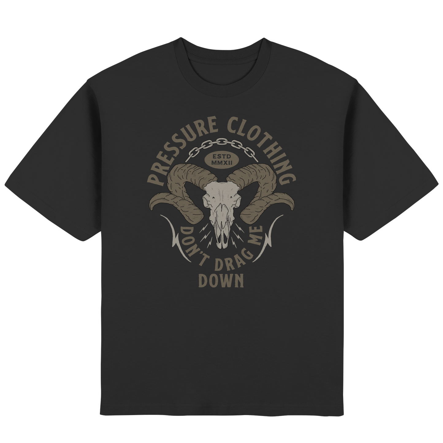 Domba - Pressure Cloth - Streetwear Oversized T-Shirt