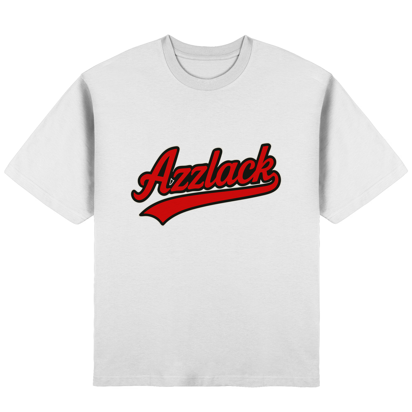 Azzlack Design - Ghetto Style für Deutschrap Fans - Streetwear Oversized T-Shirt