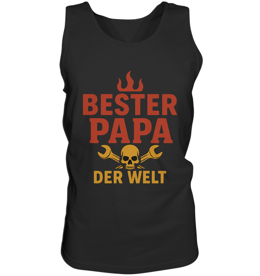 Bester Papa der Welt - Heimwerker Geschenk für Vatertag und Geburtstag - Tank-Top