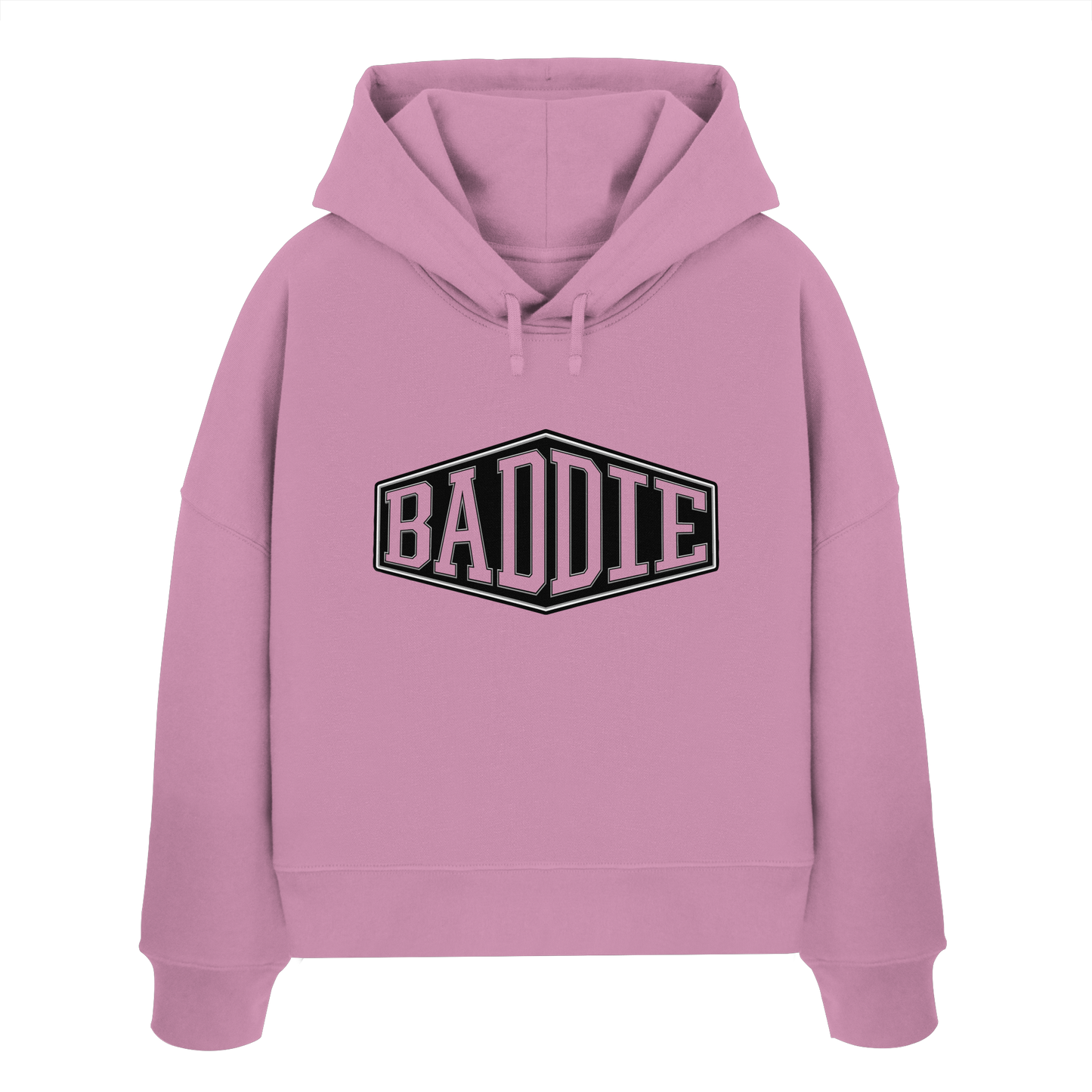 Baddie – Freches Design für Bad Girls - Womens Organic Boxcut Hoodie
