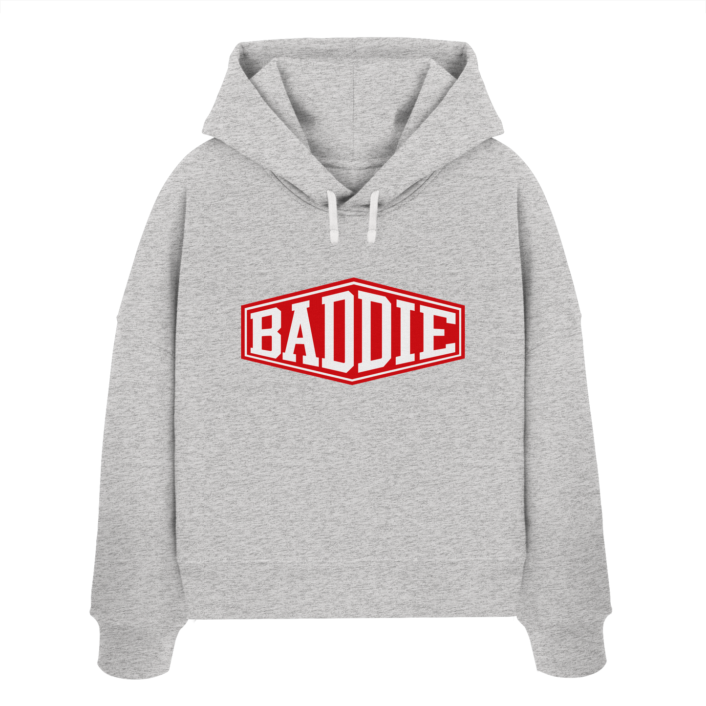 Baddie – Freches Design für Bad Girls - Blood Red Edition - Womens Organic Boxcut Hoodie