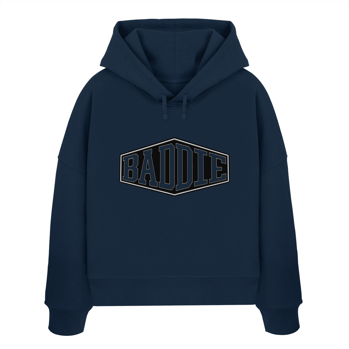 Baddie – Freches Design für Bad Girls - Womens Organic Boxcut Hoodie