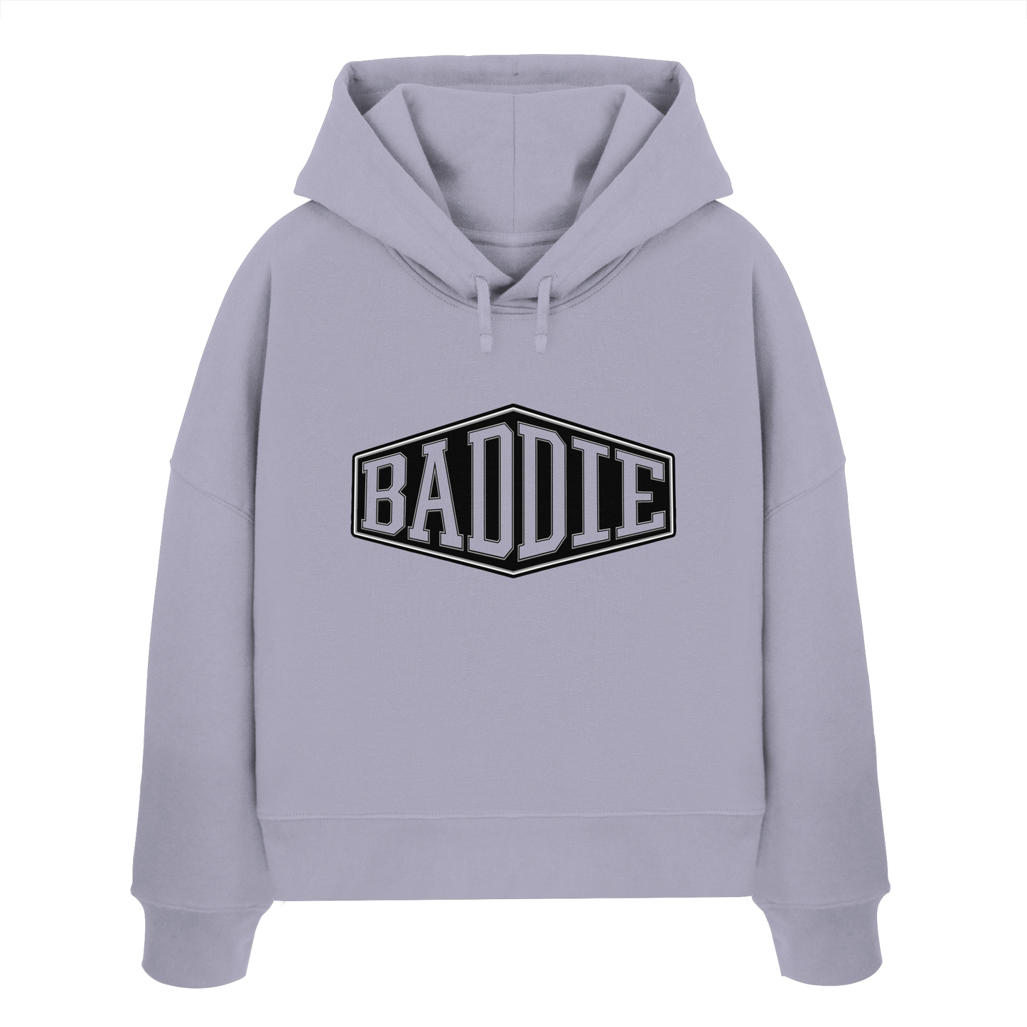 Baddie – Freches Design für Bad Girls - Womens Organic Boxcut Hoodie