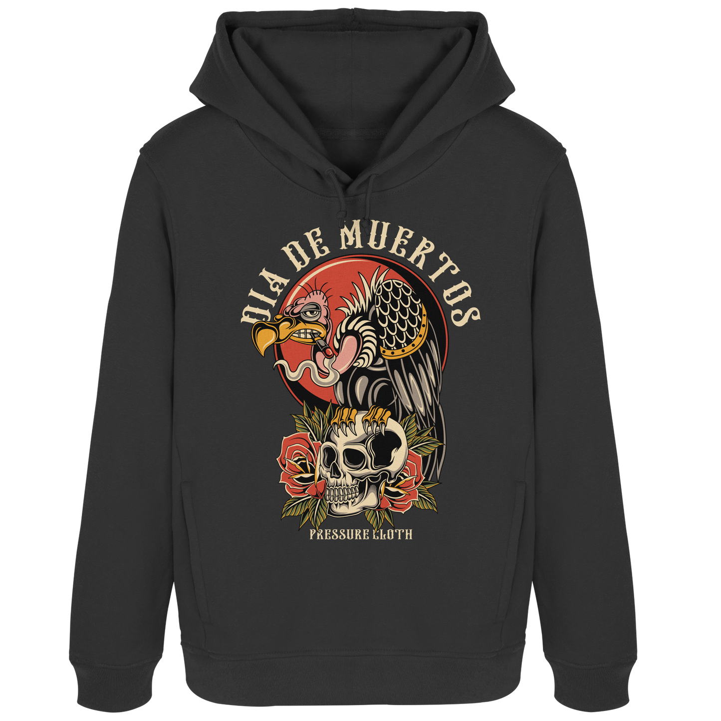 Flügel des Todes - Pressure Clothing - Womens Organic Hoodie B&C