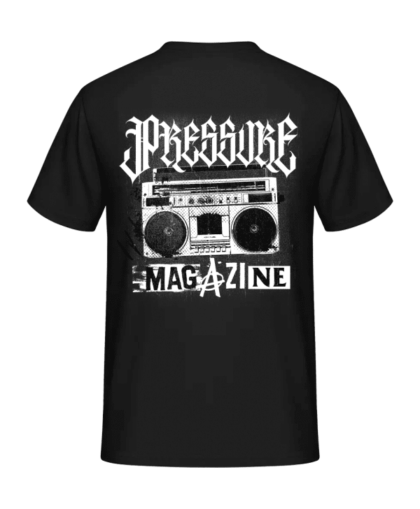 Pressure Magazine - Boombox Anarchy - T-Shirt